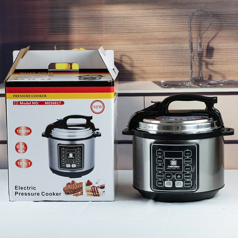 6L Multifunctional Pressure Cooker | Smart & High Quality | 10 in 1 Functional Cooker | 1050W Electric Pressure Cooker| Stainless Steel