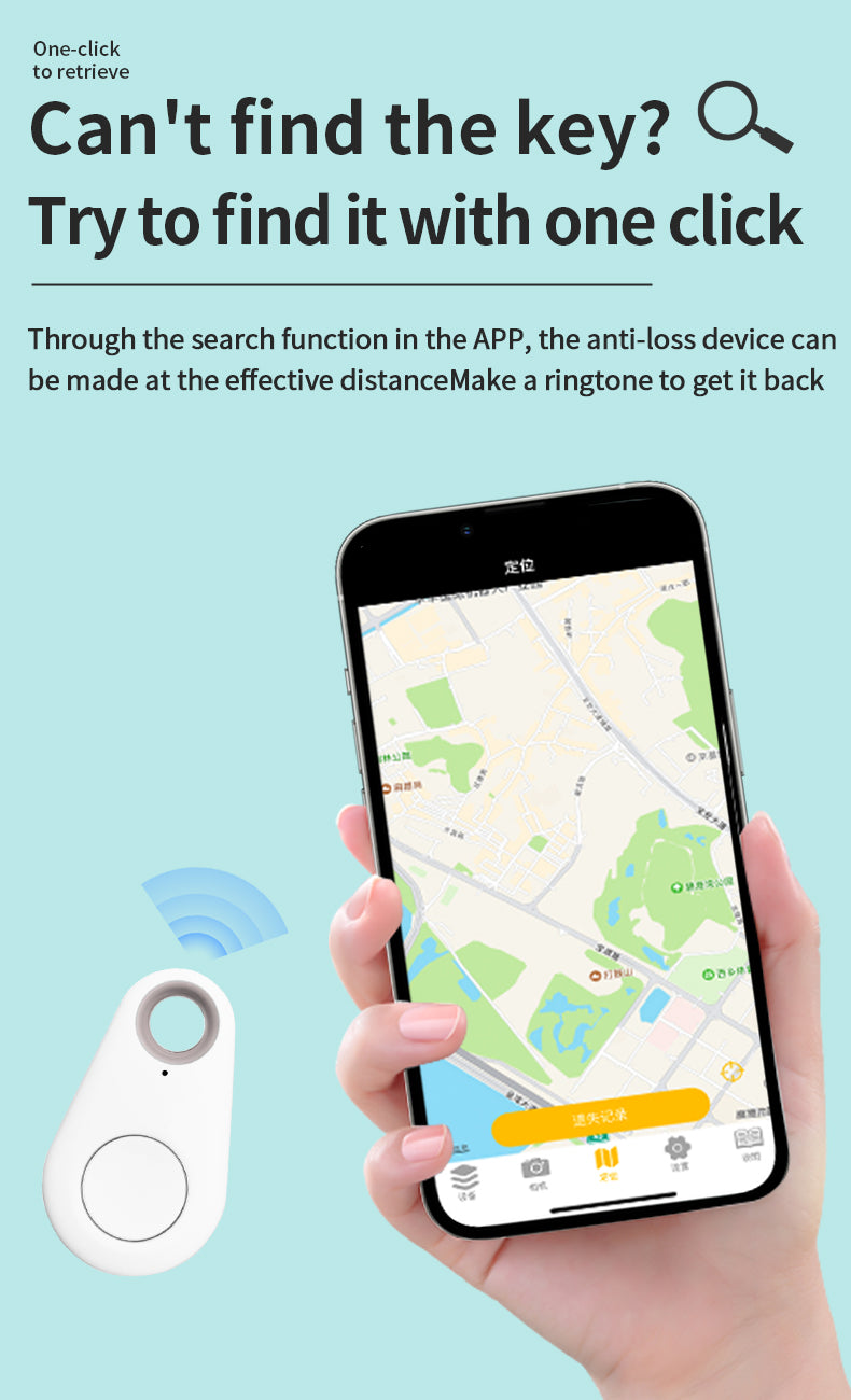 Best Bluetooth Tracker| Real time Locator | Smart GPS Tag Key Finder | Tile Mate Tracker | Anti-lost Device for Pet/Car/Wallet/Kids/Keys/Luggage/Bicycle