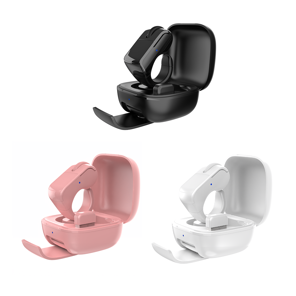 Wireless Mini Finger Mouse Optical Bluetooth Rechargeable Touchpad for Laptop iPhone Android Tablet PC