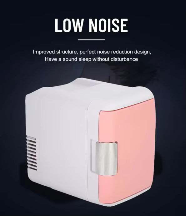 5L AC/DC Portable Mini Refrigerator | Travel Refrigerator | Skincare Fridge | Medicine Storage Fridge | Energy Efficient |For Car/Hotel/Bedroom