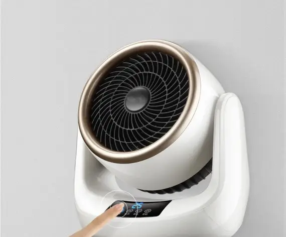 1800W Electric PTC Fan Heater With Remote Control Cold Warm Dual Use AU Plug