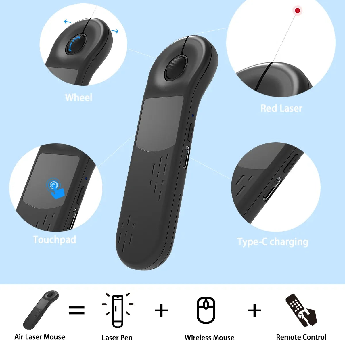 Wireless remote mouse