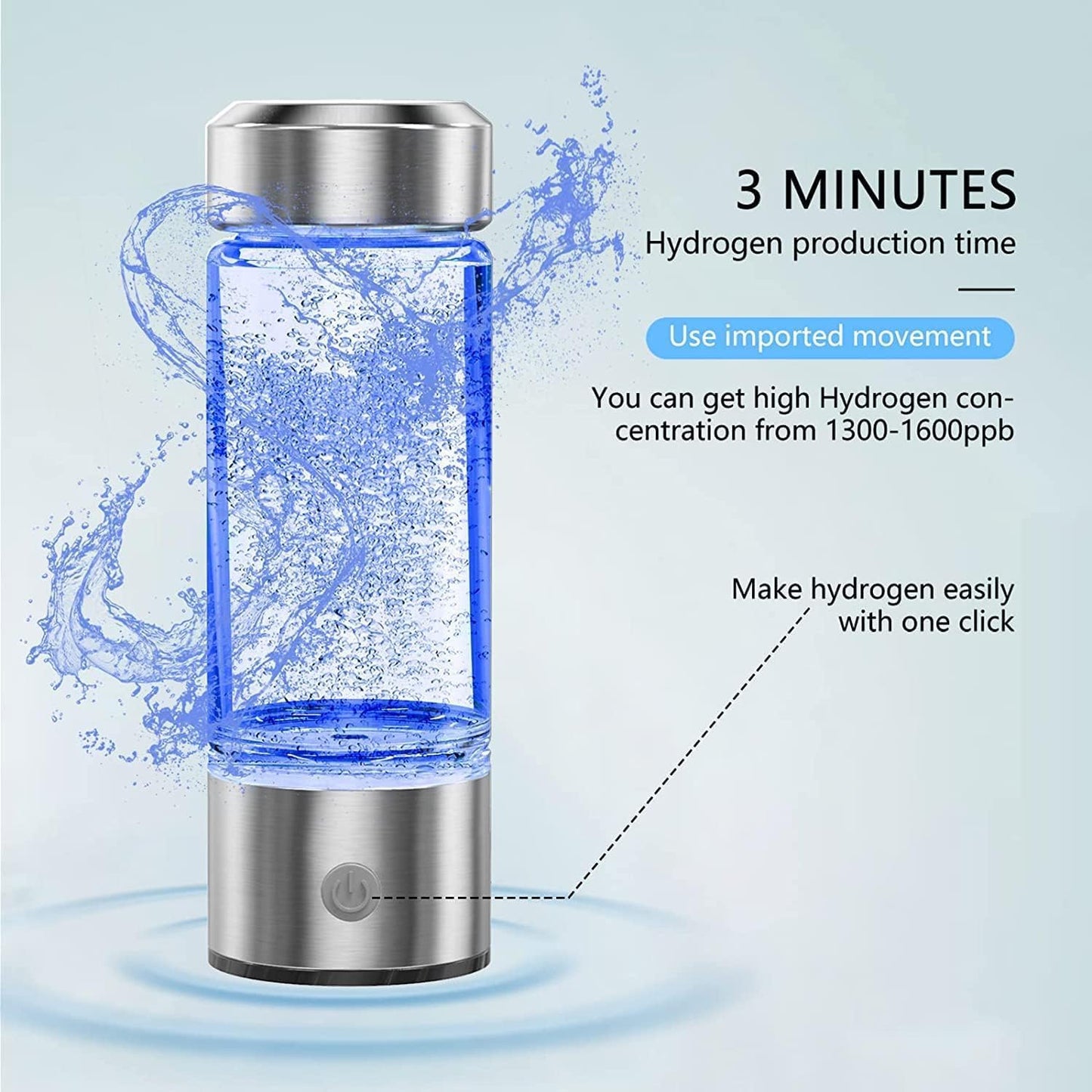 Hydrogen Water Ionizer Bottle
